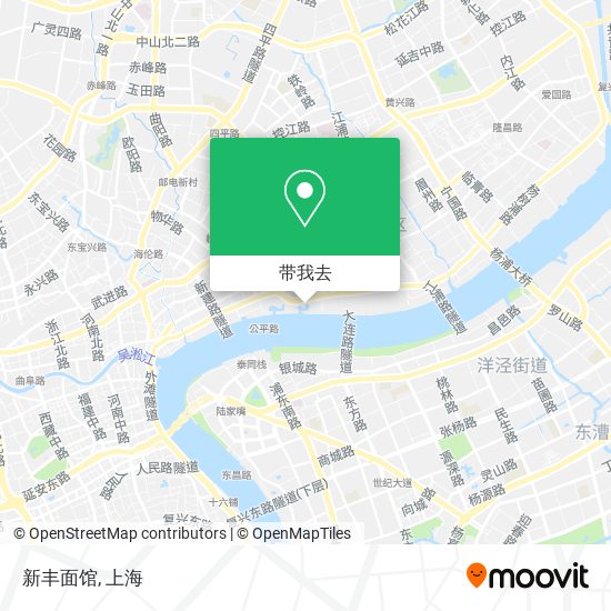 新丰面馆地图