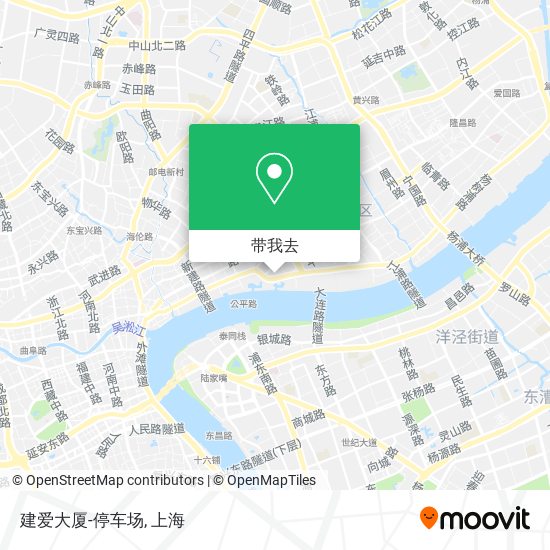 建爱大厦-停车场地图
