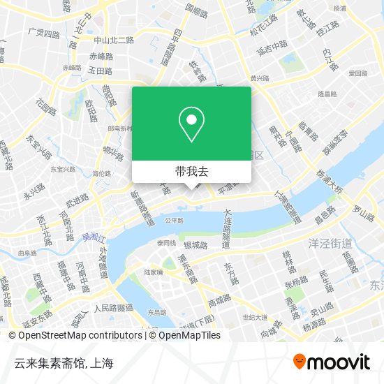 云来集素斋馆地图