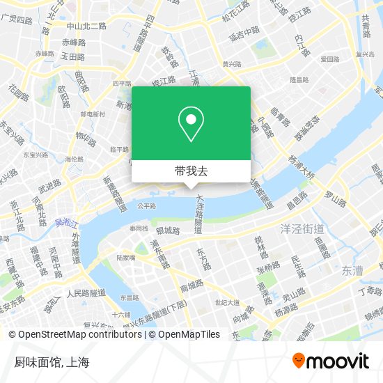 厨味面馆地图