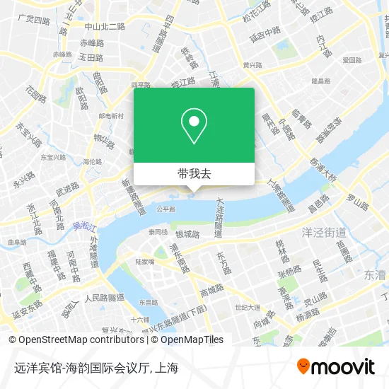 远洋宾馆-海韵国际会议厅地图