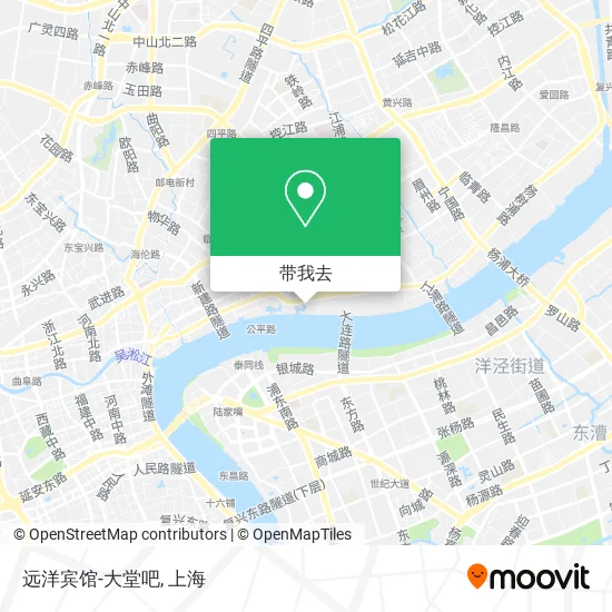 远洋宾馆-大堂吧地图
