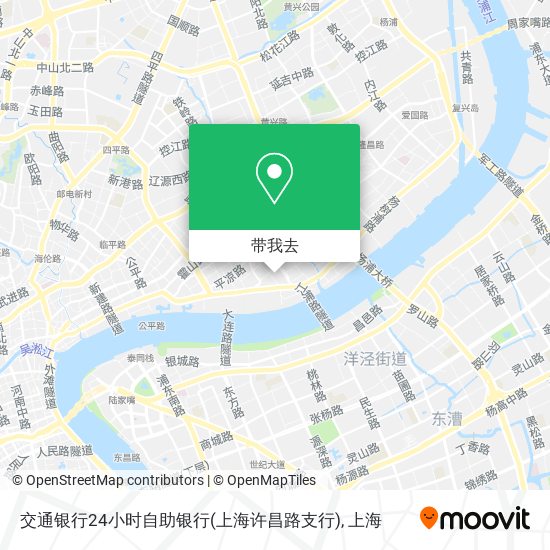 交通银行24小时自助银行(上海许昌路支行)地图