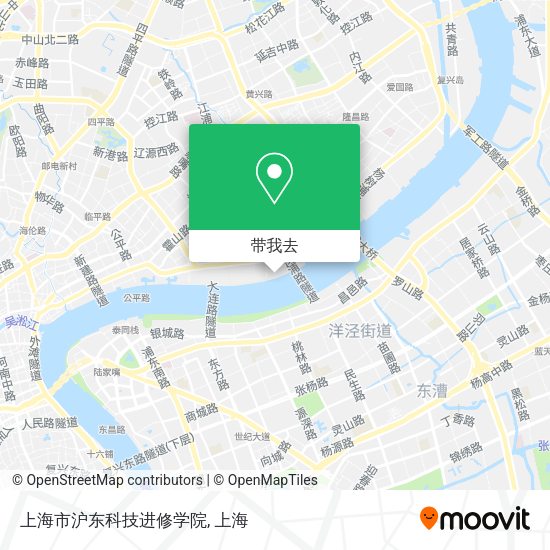 上海市沪东科技进修学院地图