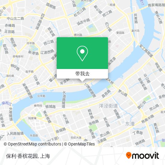 保利·香槟花园地图
