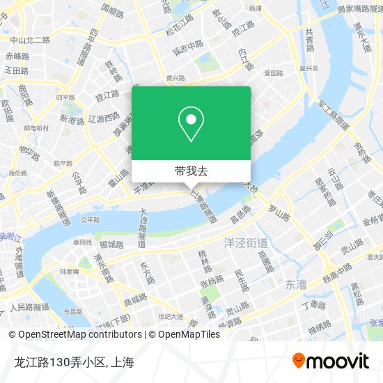 龙江路130弄小区地图