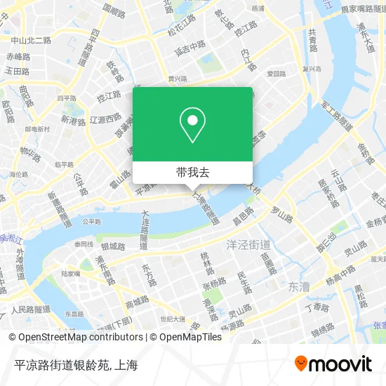 平凉路街道银龄苑地图