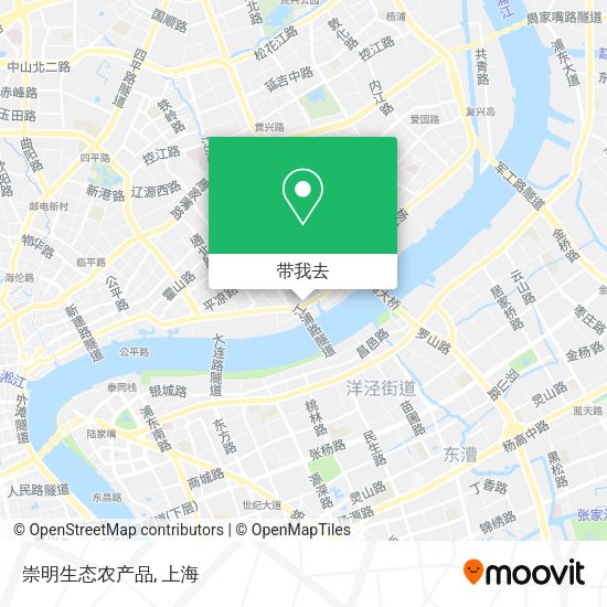 崇明生态农产品地图