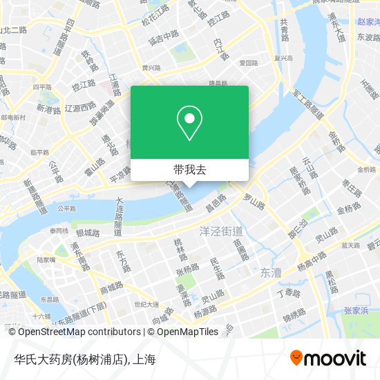 华氏大药房(杨树浦店)地图