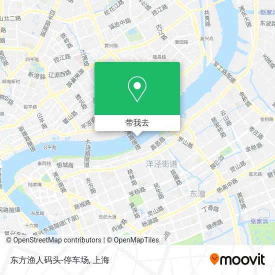 东方渔人码头-停车场地图
