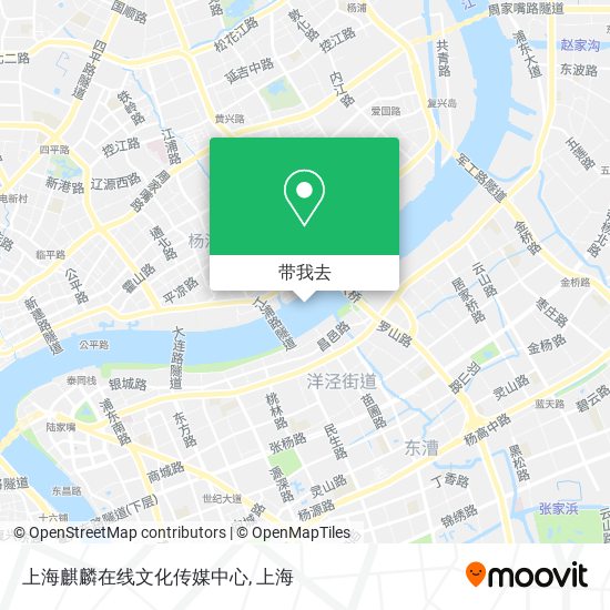 上海麒麟在线文化传媒中心地图