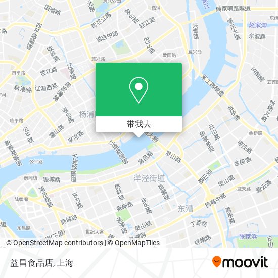 益昌食品店地图