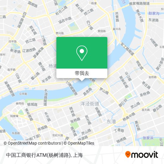 中国工商银行ATM(杨树浦路)地图