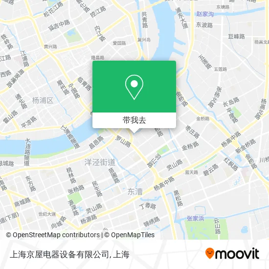 上海京屋电器设备有限公司地图