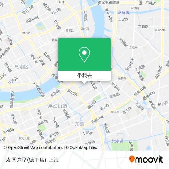 发国造型(德平店)地图