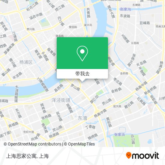 上海思家公寓地图