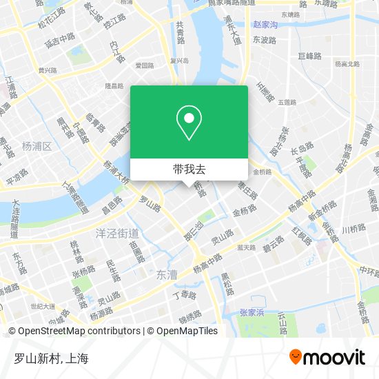 罗山新村地图