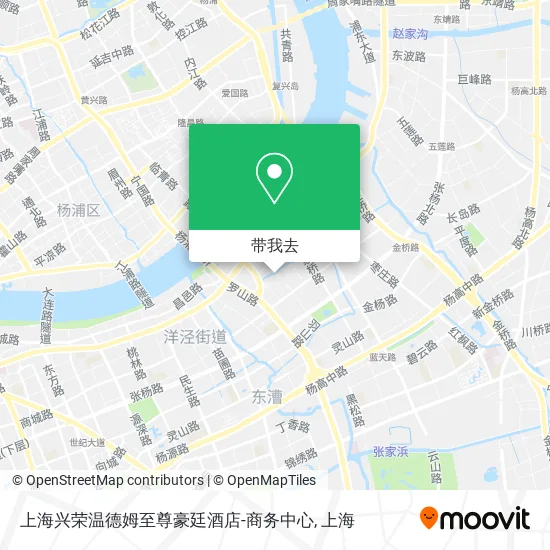 上海兴荣温德姆至尊豪廷酒店-商务中心地图