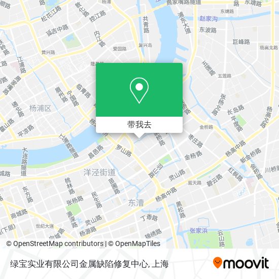 绿宝实业有限公司金属缺陷修复中心地图