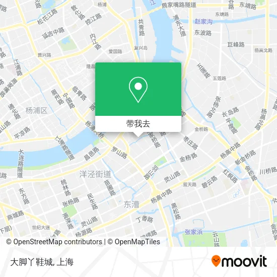 大脚丫鞋城地图