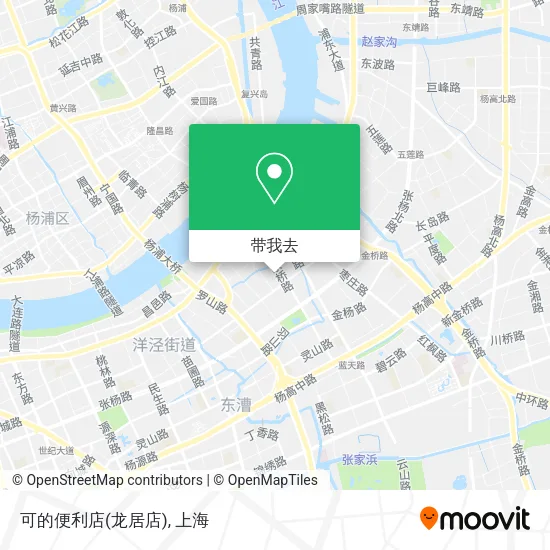 可的便利店(龙居店)地图