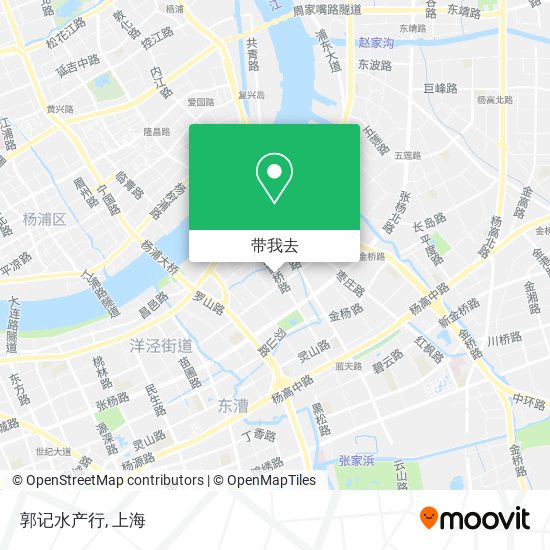 郭记水产行地图