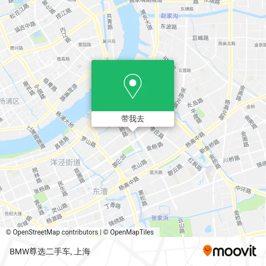 BMW尊选二手车地图