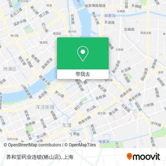 养和堂药业连锁(栖山店)地图