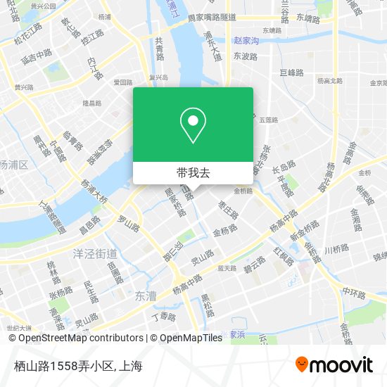 栖山路1558弄小区地图