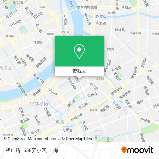 栖山路1558弄小区地图