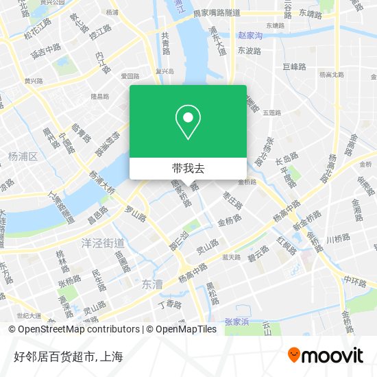 好邻居百货超市地图