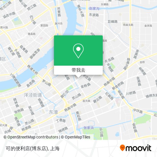 可的便利店(博东店)地图