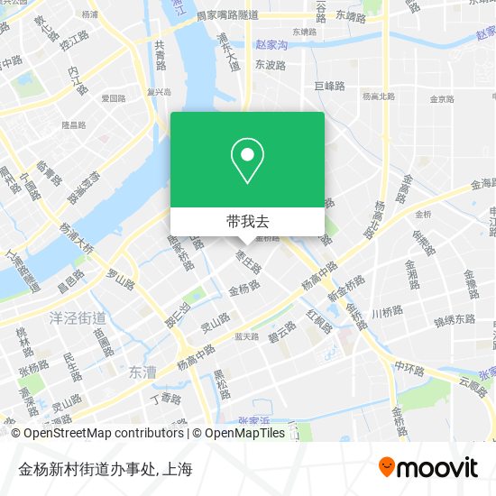 金杨新村街道办事处地图