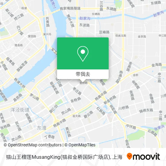猫山王榴莲MusangKing(猫叔金桥国际广场店)地图