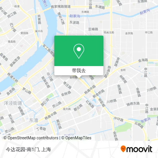 今达花园-南1门地图