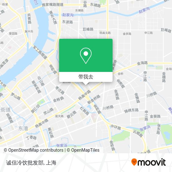 诚信冷饮批发部地图