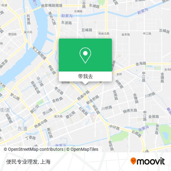 便民专业理发地图