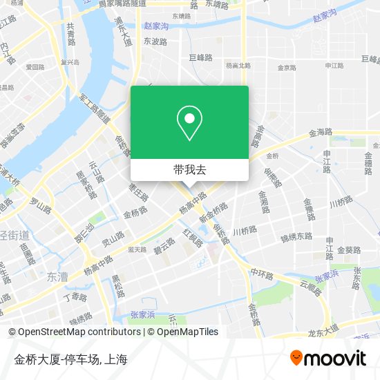 金桥大厦-停车场地图