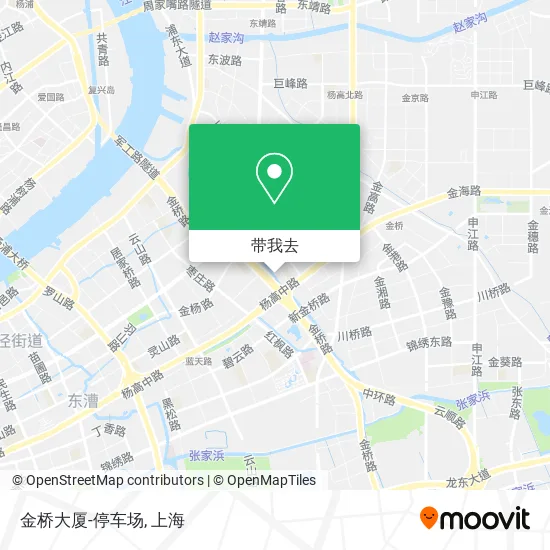 金桥大厦-停车场地图