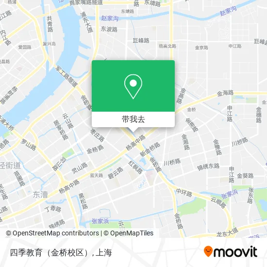 四季教育（金桥校区）地图