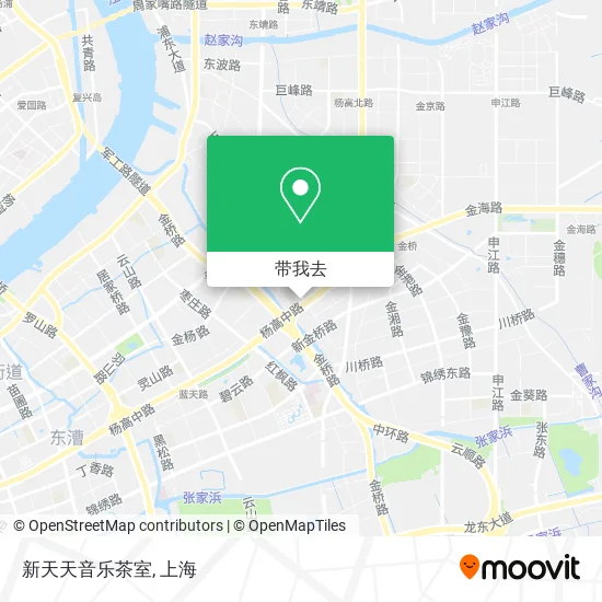 新天天音乐茶室地图