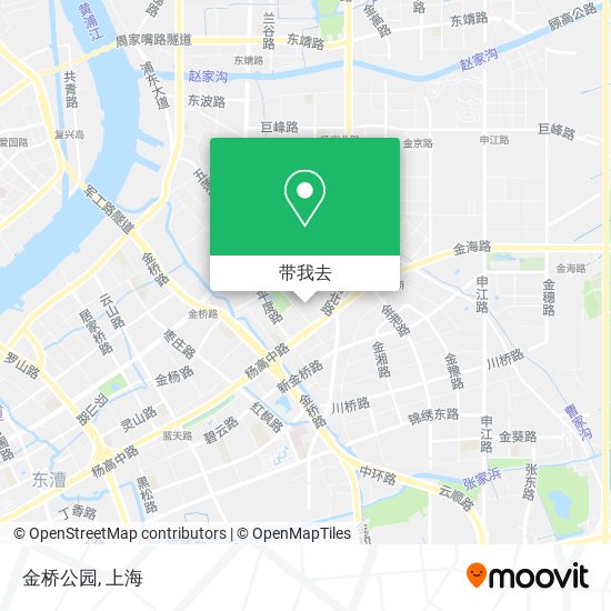 金桥公园地图