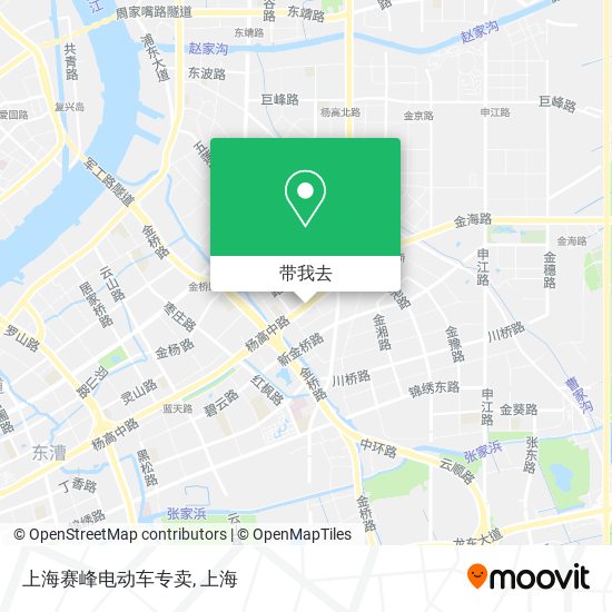 上海赛峰电动车专卖地图