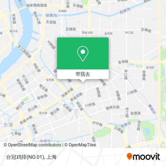台冠鸡排(NO.01)地图