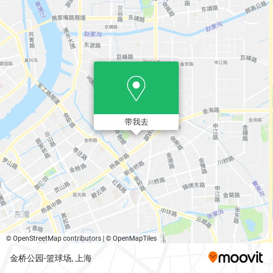 金桥公园-篮球场地图