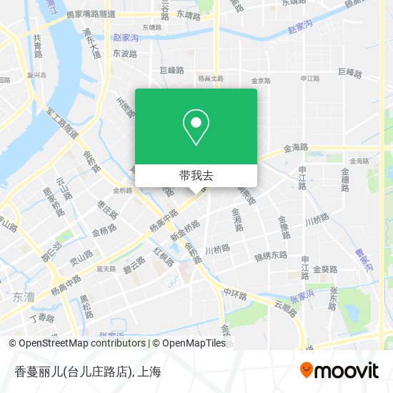 香蔓丽儿(台儿庄路店)地图