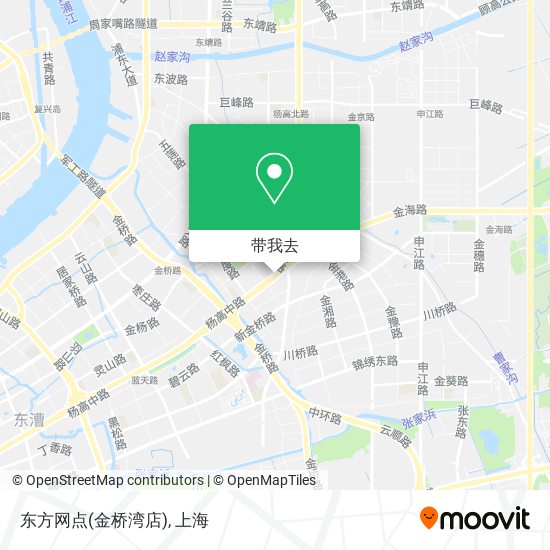 东方网点(金桥湾店)地图