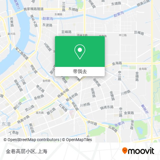 金巷高层小区地图