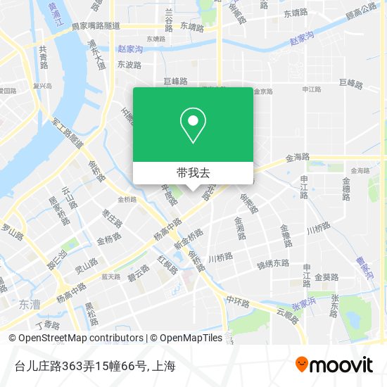 台儿庄路363弄15幢66号地图