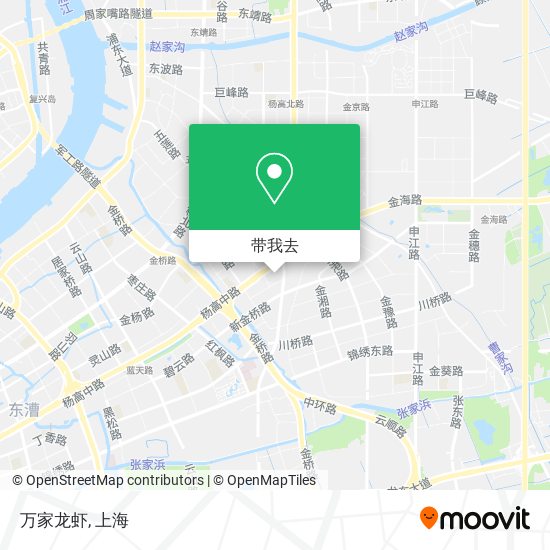 万家龙虾地图